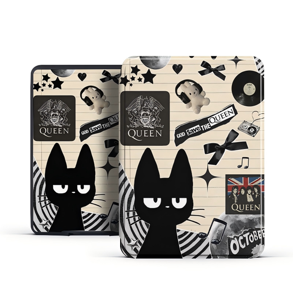 Case Compatible with 6" Kindle (11th Generation) -Premium PU Leather Cover