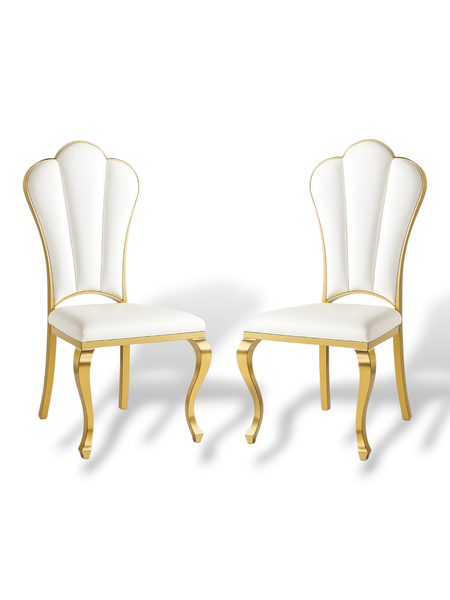 Set of 2 High-Back Dining Chair