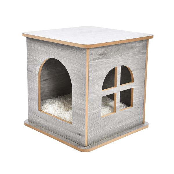 Pet Bed Wooden House