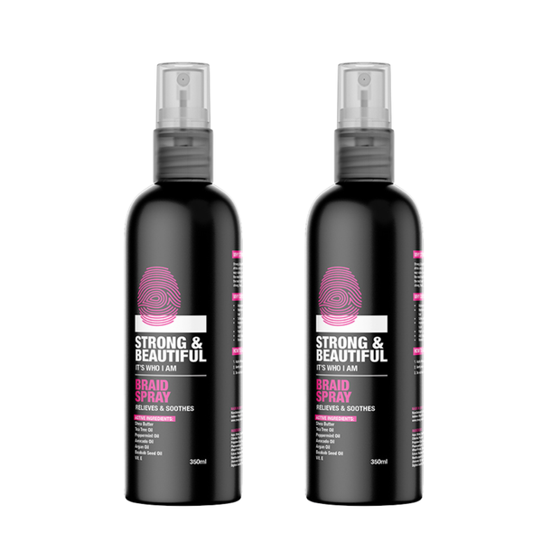 Strong &amp; Beautiful - Braid Spray Double Pack