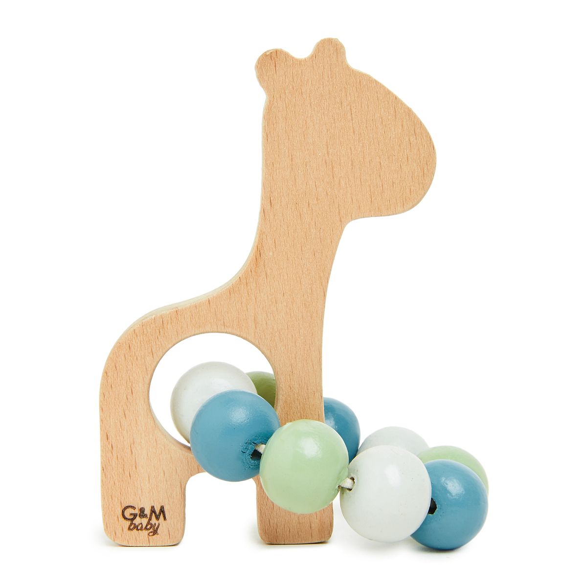 & Mason Baby Wooden Rattle Giraffe Shop Today. Get it