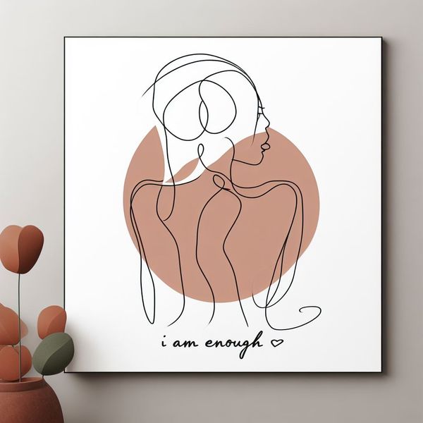 Different: Canvas Wallart- Be The Love 005