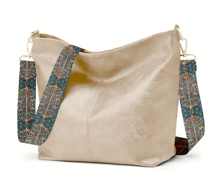 Retro Shoulder Tote Bag