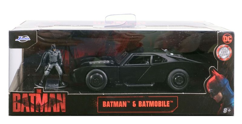 Jada Batman 2022 Batmobile 1:32 with Batman Figurine