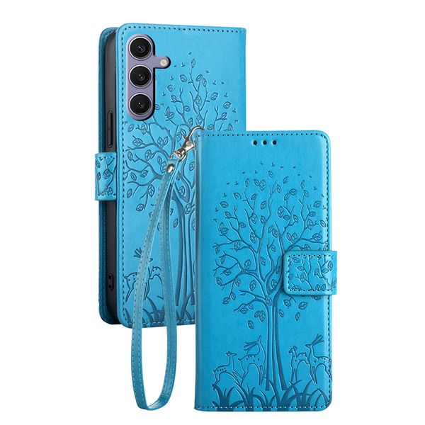 Leather Magnetic Flip Cover Case Compatible With Samsung Galaxy A04s/A13 5G