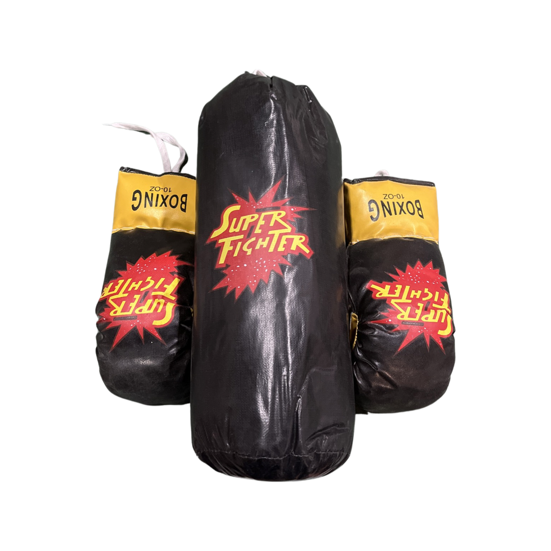 Junior Set 3 Piece Boxing Set With Punching Bag and Gloves Shop Today