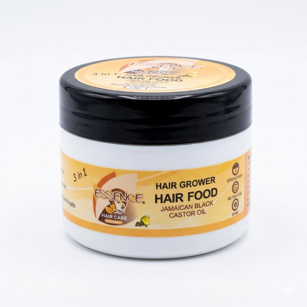 Essence Hair Grower Hair Food - Jamaican Black Castor Oil (3-in-1) 125ml