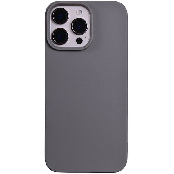 Phone Case with Leather Texture Feel - Iphone 16 Pro Max - Classic Black