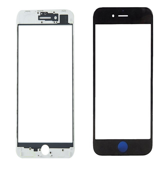 Replacement LCD Lens Glass for iPhone 8 - (Set of 4)