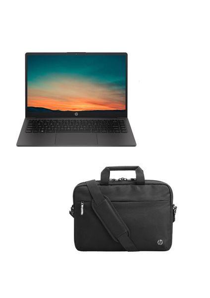 HP G10 Celeron 16GB 512GB NVMe Laptop with HP laptop bag - VTEL Bundle