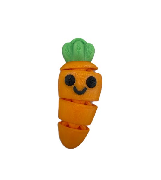 Kawaii Carrot Keyring