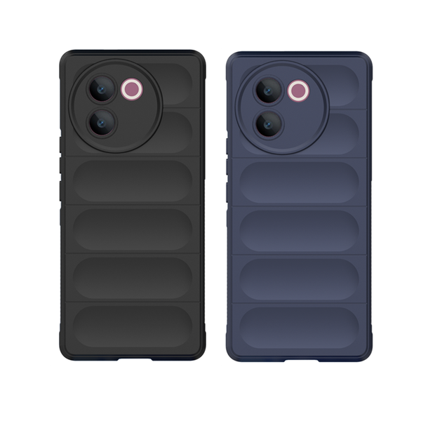 2 Units - HD Shockproof Case Compatible with Vivo V30e V30E - Black and Navy