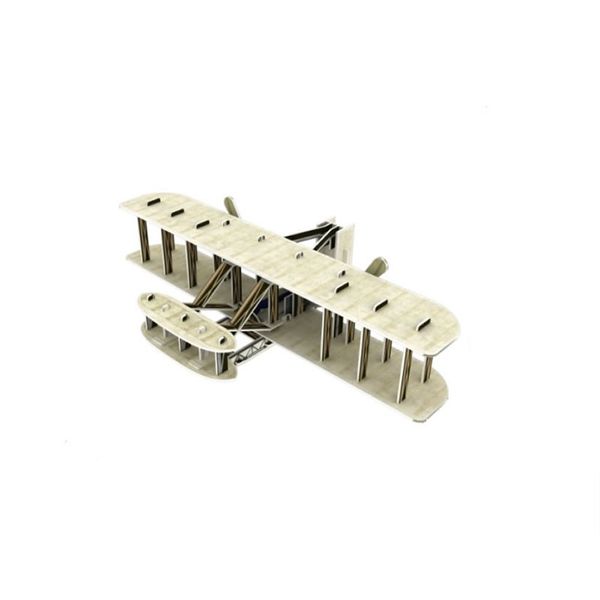 43-Pieces 3D Wright Aircraft Puzzles F13-21-435