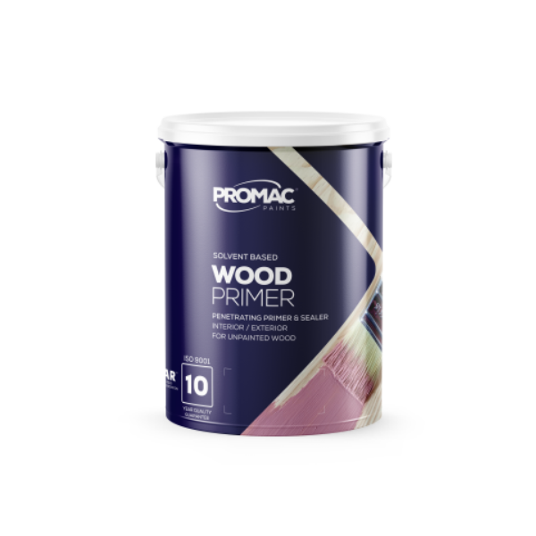 Promac Paints - Interior &amp; Exterior Wood Primer 5L - Pink
