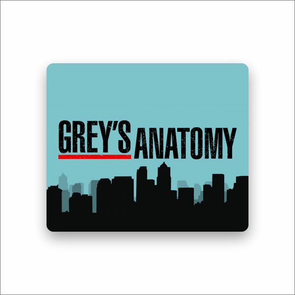 Blue Grey's Anatomy Mouse Pad