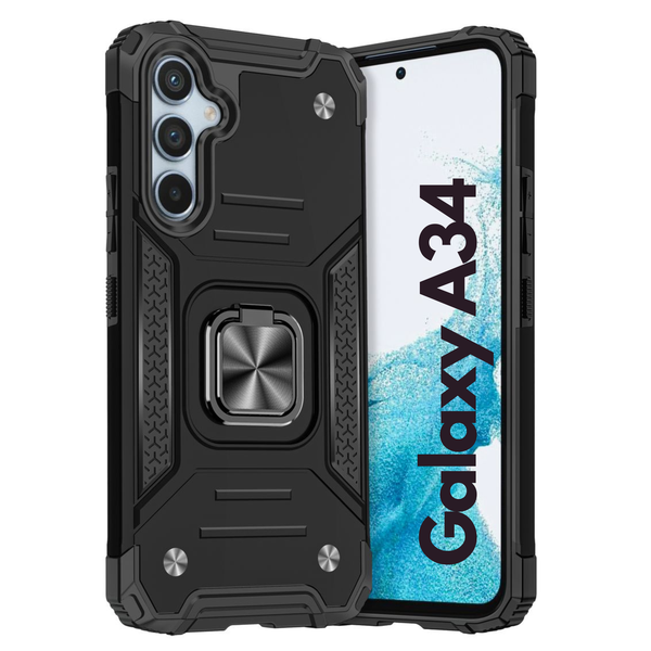 CellTime Shockproof Kemeng Armor Kickstand Cover For Galaxy A34