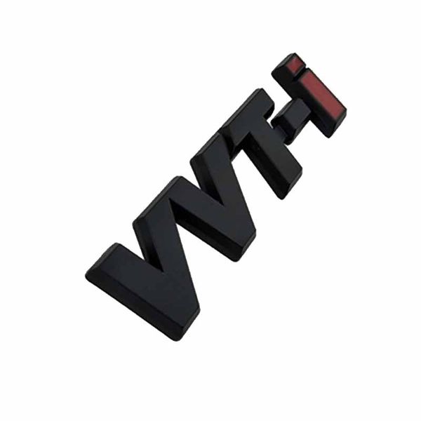 I Black Aluminum Exterior Badge image
