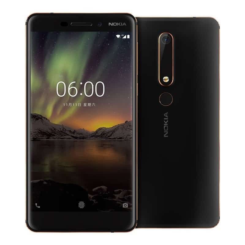 Nokia 6.1 32GB 16MP Refurb Single Sim - Copper Black