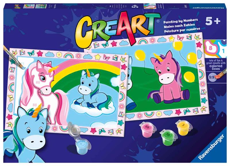 Ravensburger Creart Happy Unicorns