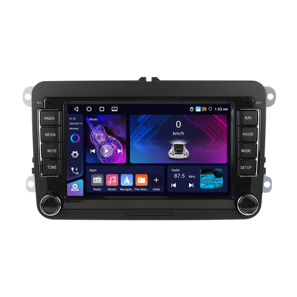 4GB+64GB Android 7" Radio - Compatible with VW Polo/Golf/Jetta/Amarok