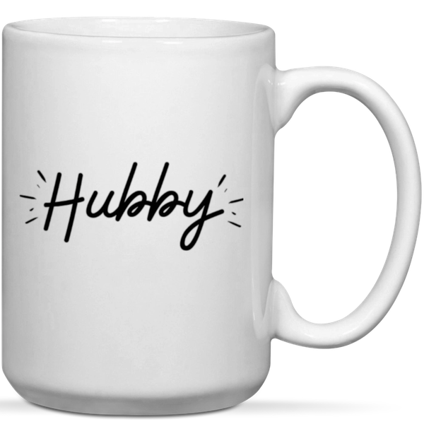 Hubby Anniversary Valentine Birthday Christmas Husband Gift Mug
