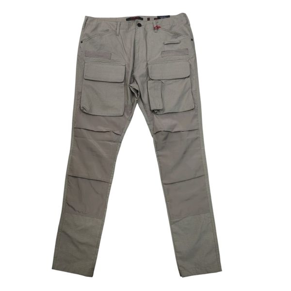 CUTTY Tobias Mens Taupe Cargo Trousers