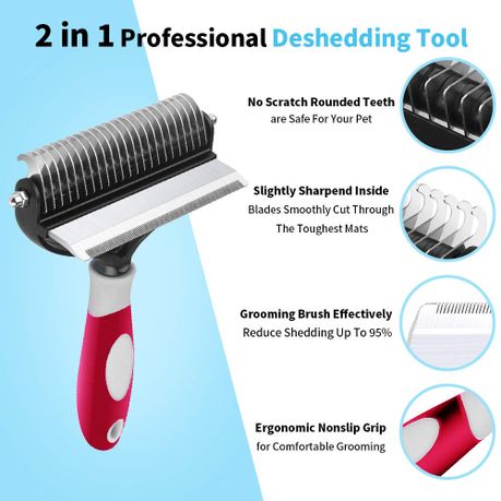 Pet on sale deshedding tool