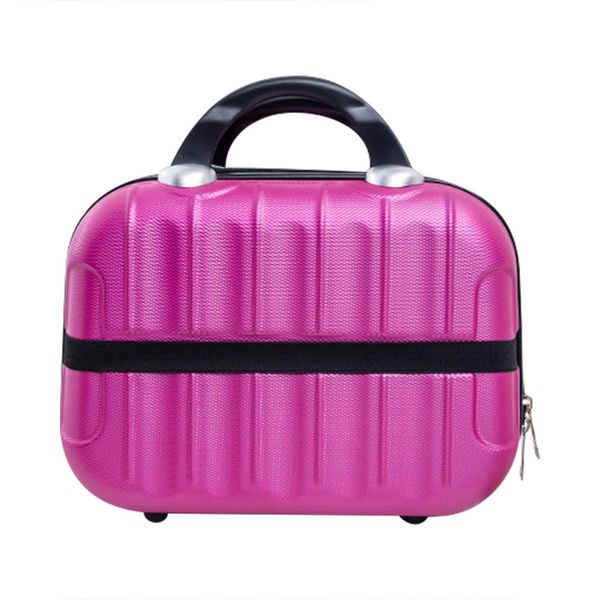 Portable Hard Shell 64 Holes Essential Oil Bottle Bag Carrying Case-Red
