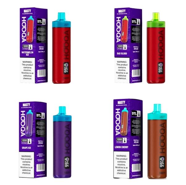 Nasty Hooqa DTL 10000 Puffs Disposable Vape - Quartet (Pack of 4)