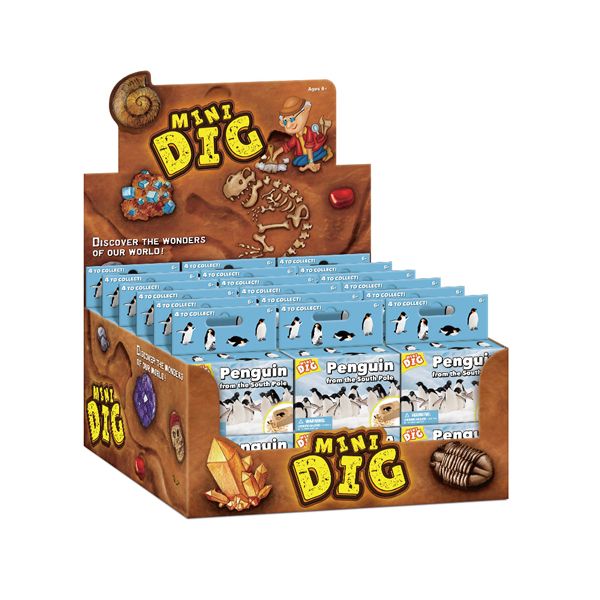 Junior Archaeology Mini Dig Kit - South Pole Penguin