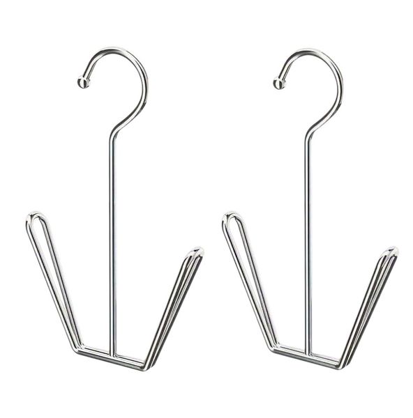 2 Pack - AirStep Dual Shoe Dryer Hanger Set - Silver