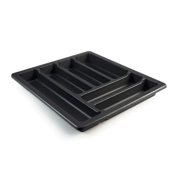 Moulded Cutlery Tray - Charcoal - W406MM X 462MM