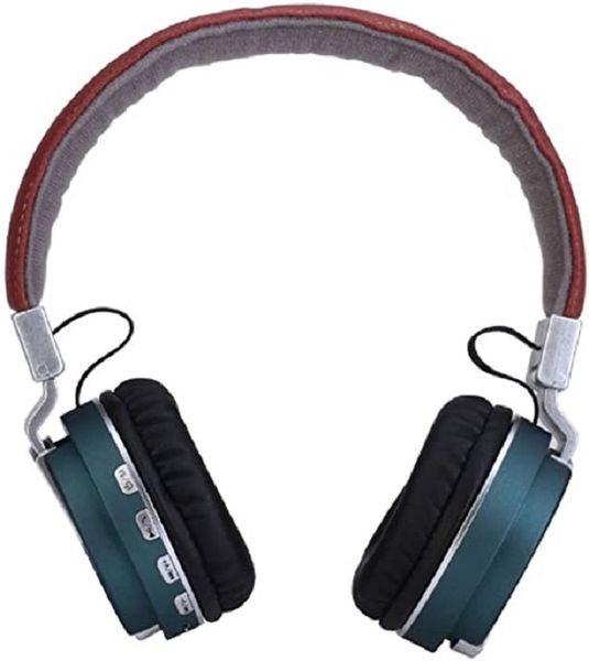 Gjby BT-008 Premium Wireless Bluetooth 4.1 Headphone - Green &amp; Brown