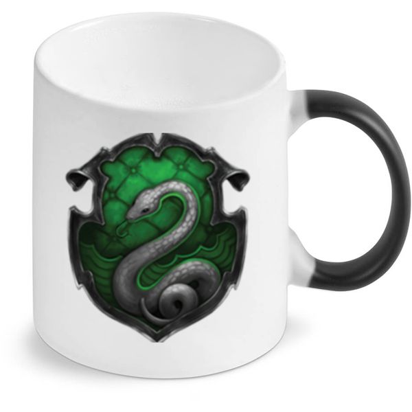 Slytherin Crest Harry Potter Magic Colour Changing Gift Coffee Mug