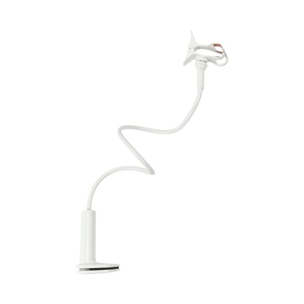 Flexible Long Arm Mobile Phone Stand - 1m - White