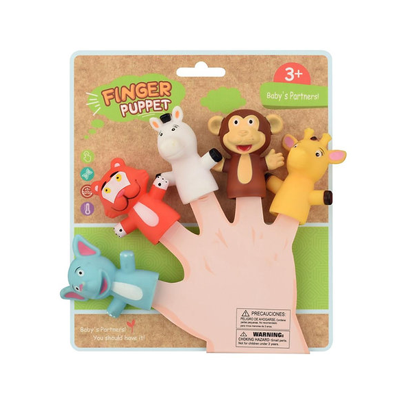 Wild Animals Finger Puppets