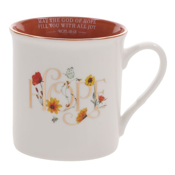 Mug with Orange Interior - Hope Ceramic