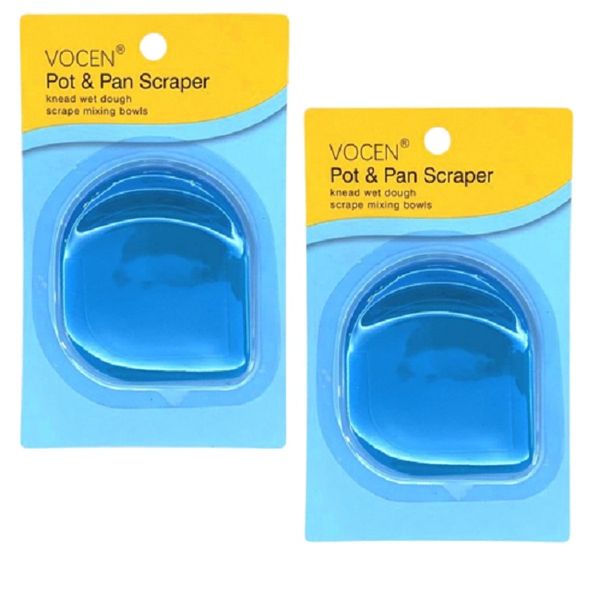 FI- Mini Nylon Pot and Pan Scraper/ Spatula 2 x Pack