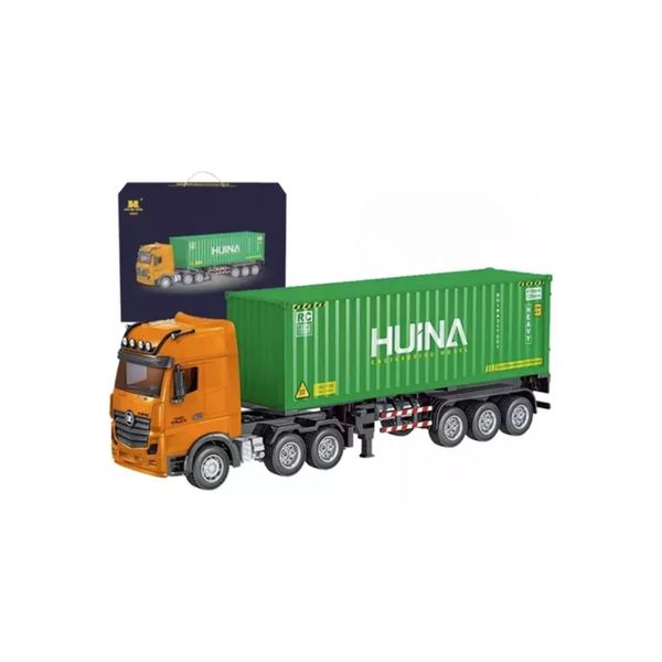 1/18-Semi Alloy-Remote Control Container Truck-RTR