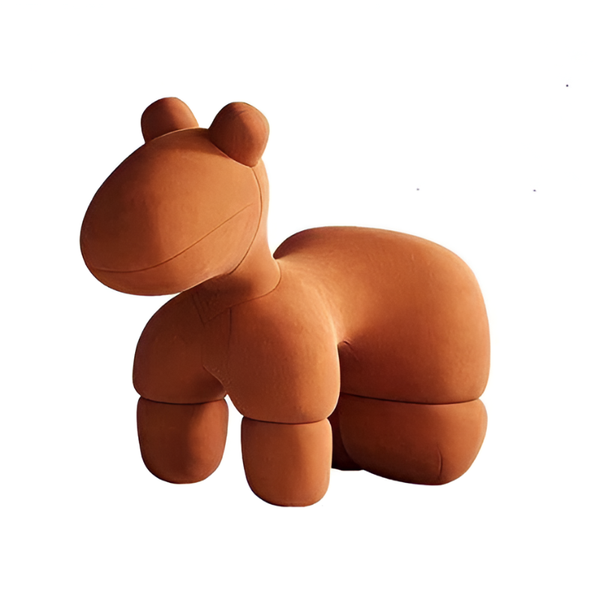 Child-Safe Aesthetic Kids Chair Brown