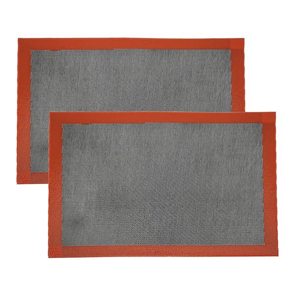Chenshia Durable Silicone Baking Sheet Mat - Reusable Nonstick - 40x30cm (2 Piece)