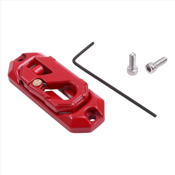 Winch Control Mount Plate for Rc Crawler Car Axail Scx10 Trx4 Red
