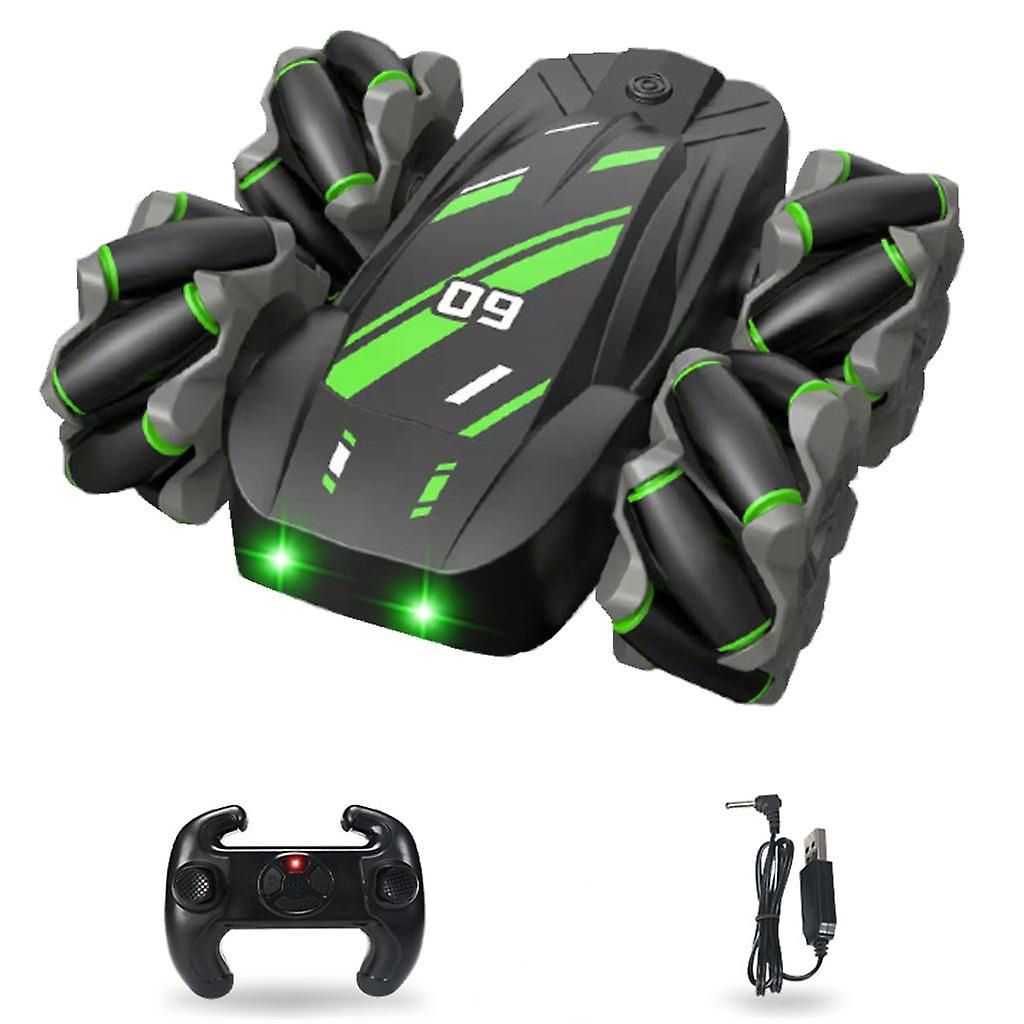 Rc Stunt Car 2.4ghz Remote Control 4WD Off Road 360 Rotating Flips