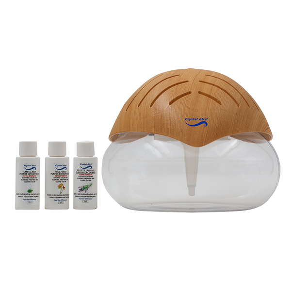 Crystal Aire New-Look S2 Air Purifier + 3 x 30ml Concentrates