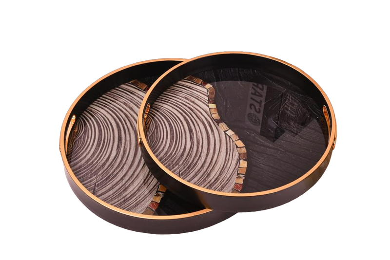 2 piece Classy ServingTrays