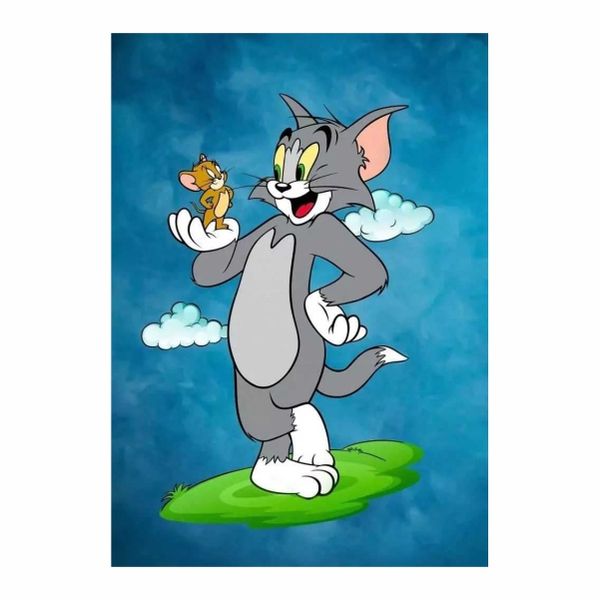 Tom and Jerry Happy - A1 Poster