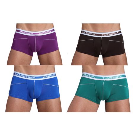 Mens Days Of The Week Boxer Shorts / Underwear (Pack Of 7