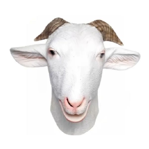 Goat Latex Mask - Realistic &amp; Funny Animal Headgear