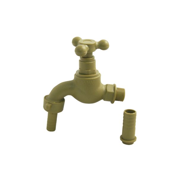 Dejuca - Garden Tap - Plastic - 1/2 X 3/4 X 3/4 Inch - 10 Pack