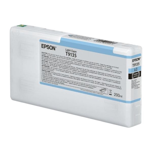 Epson T9135 Light Cyan Ink Cartridge (200ml) For SureColor SC-P5000